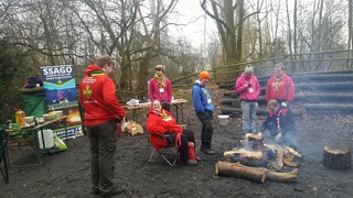 Toasty at Gilwell Wintercamp